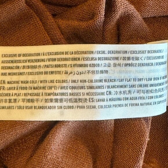 Abercrombie & Fitch Soft AF Cozy brown long sleeve bodysuit size Large - Picture 9 of 9